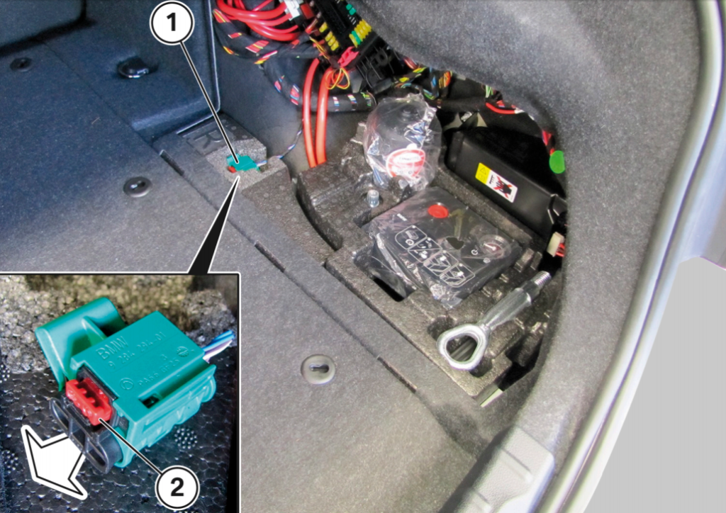 extrication battery location